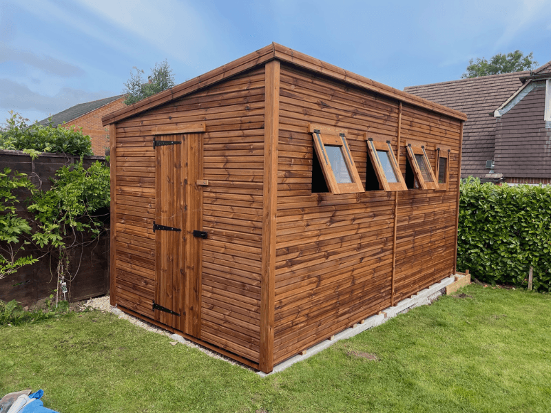 Bespoke garden shed installation 10 by Spartan Sheds