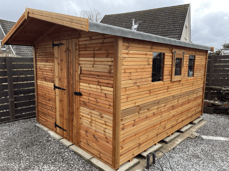 Bespoke garden shed installation 11 by Spartan Sheds