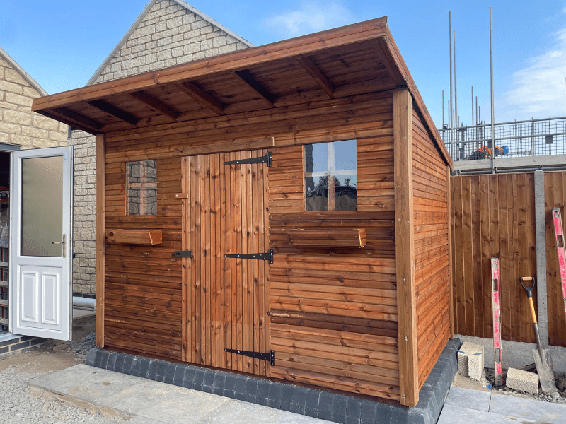 Bespoke garden shed installation 15 by Spartan Sheds