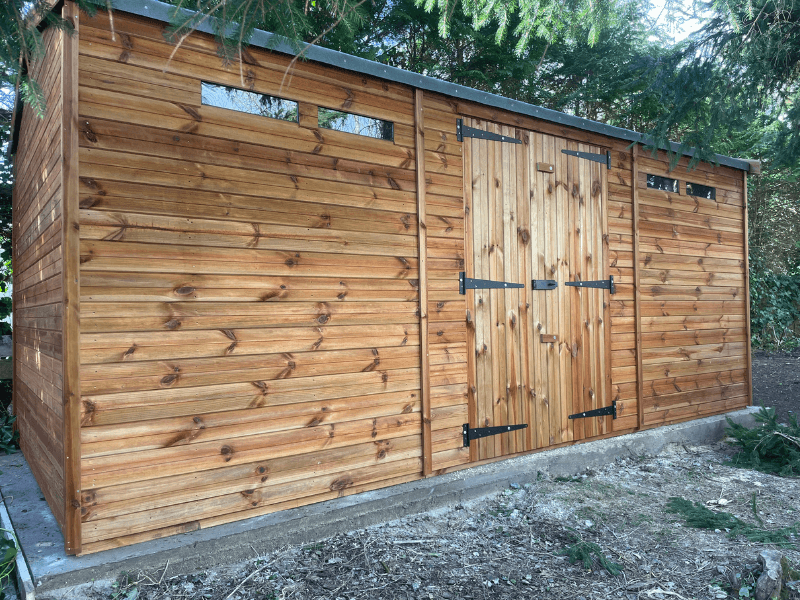 Bespoke garden shed installation 18 by Spartan Sheds