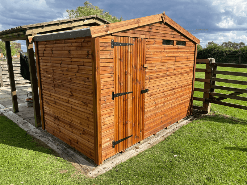 Bespoke garden shed installation 3 by Spartan Sheds