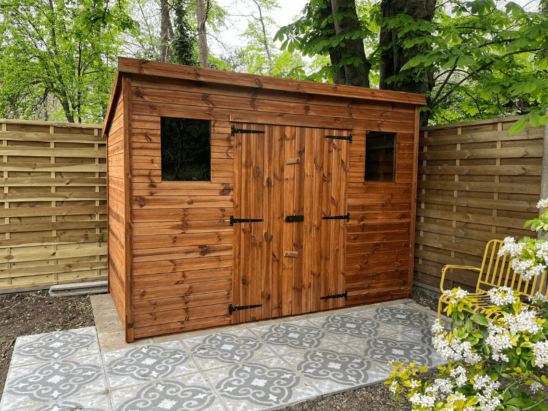 Bespoke garden shed installation 6 by Spartan Sheds